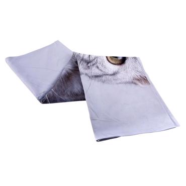 Τραπεζομάντηλο Γκρι 'Γάτα' 140Χ180ΕΚ HEM225 ESPIEL