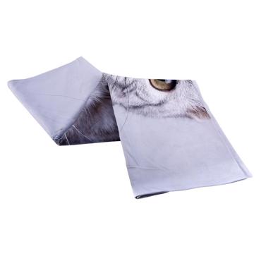 Τραπεζομάντηλο Γκρι 'Γάτα' 140Χ180ΕΚ HEM225 ESPIEL