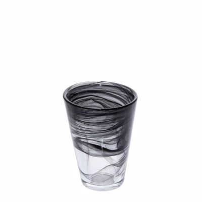 Atlas Ποτήρι Alabaster Μαύρο 270ml 9Χ13εκ HOR1018K6 Espiel