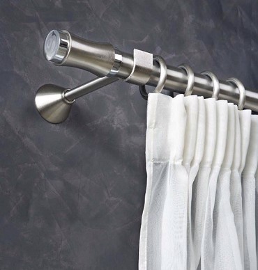 Κουρτινόξυλο Giorgia φ25 inox by Aslanis