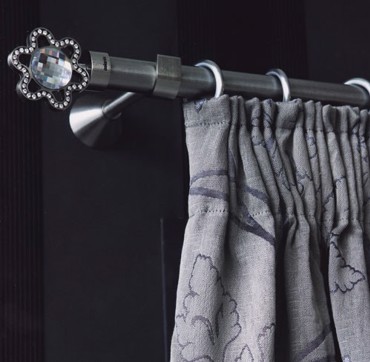 Κουρτινόξυλο Miracle Φ25 Inox by Aslanis