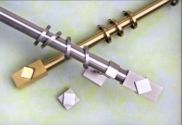 Κουρτινόξυλο Cardera Φ25 χρυσό by Aslanis