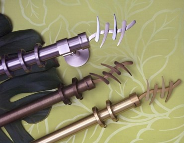 Κουρτινόξυλο Bonsai Φ25 χρυσό by Aslanis