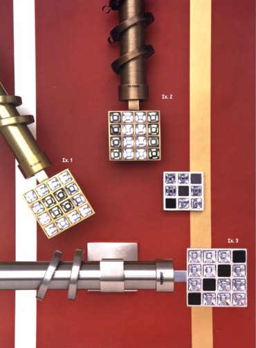 Κουρτινόξυλο Puzzle Φ25 bronze by Aslanis