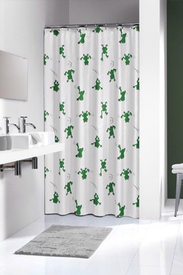  Πλαστική Κουρτίνα μπάνιου sealskin Freddy green 1.80x2.00