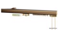 Sidirodromos Oval Bronze Monos me Mixanismo
