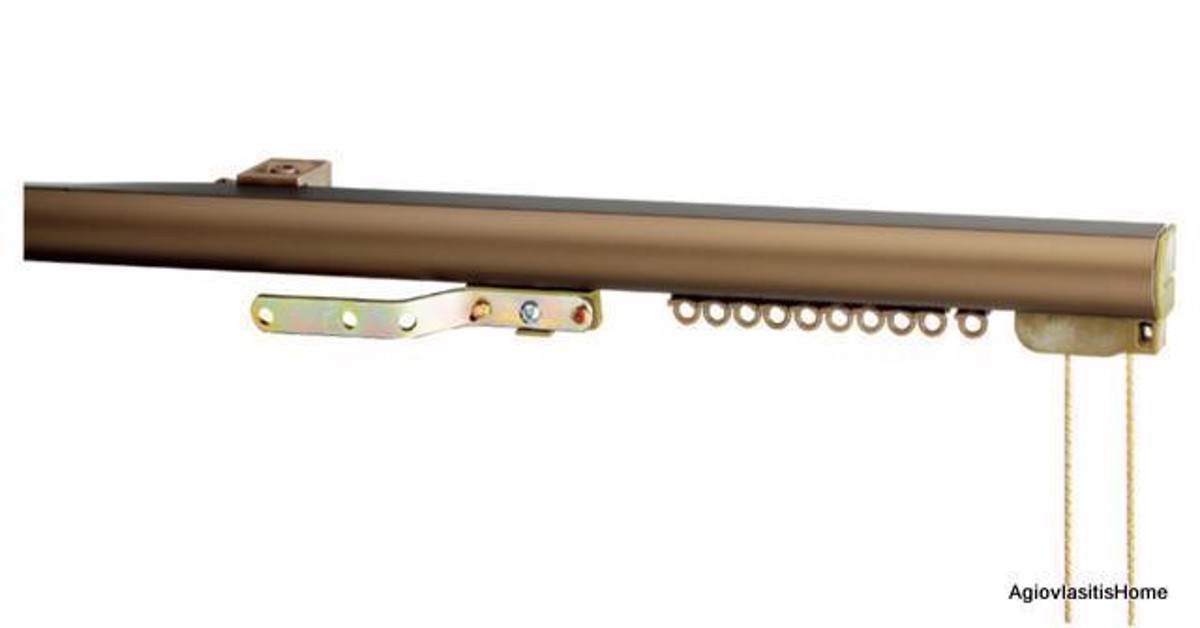 Sidirodromos Oval Bronze Monos me Mixanismo