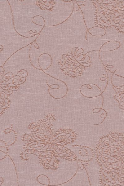Ρόλερ 5066 'Jacquard' Μπεζ/Κανελί Ανάγλυφο Λουλούδι