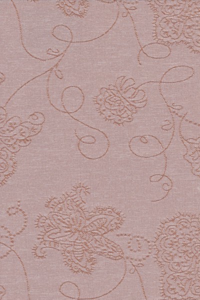 Ρόλερ 5066 'Jacquard' Μπεζ/Κανελί Ανάγλυφο Λουλούδι