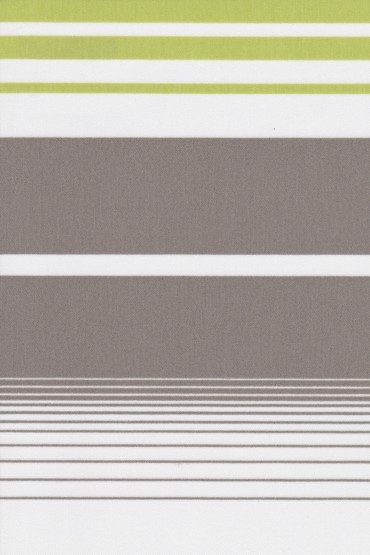 Ρόλερ 6071 ριγέ λευκό μπεζ λαχανί