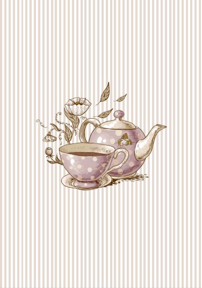 ΡΟΛΕΡ ΜΕ ΨΗΦΙΑΚΗ ΕΚΤΥΠΩΣΗ ''TEA TIME'' E101