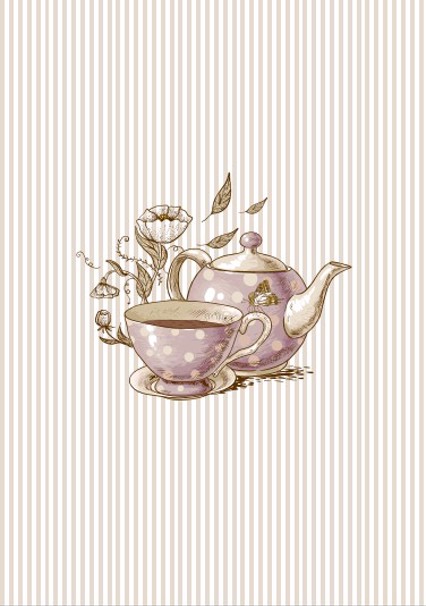 ΡΟΛΕΡ ΜΕ ΨΗΦΙΑΚΗ ΕΚΤΥΠΩΣΗ ''TEA TIME'' E101
