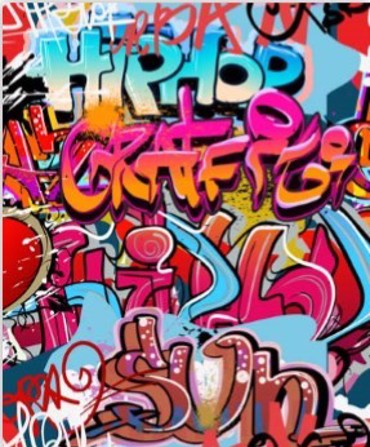 ΡΟΛΕΡ ΜΕ ΨΗΦΙΑΚΗ ΕΚΤΥΠΩΣΗ 'GRAFFITI' E163