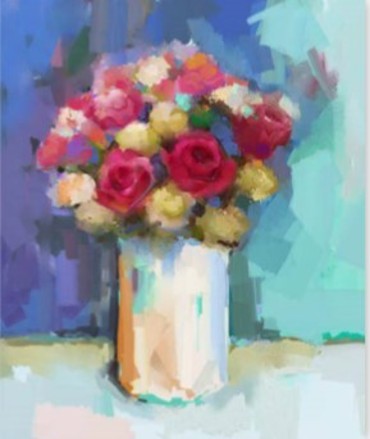 ΡΟΛΕΡ ΜΕ ΨΗΦΙΑΚΗ ΕΚΤΥΠΩΣΗ 'ΒΑΖΟ ΜΕ ΛΟΥΛΟΥΔΙΑ' E207