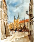 ROLER ME PsIFIAKI EKTuPOSI 'OLD TOWN SQUARE' E279
