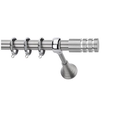 Κουρτινόξυλο φ35 Inox m.Porto