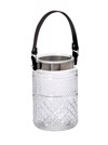 FANARI DIAFANO STROGuLO ME DERMATINI LABI 19X12X12 RUN104K6 ESPIEL 