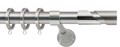 Kourtinoxulo f25 inox m.faltso kyklos anoixto
