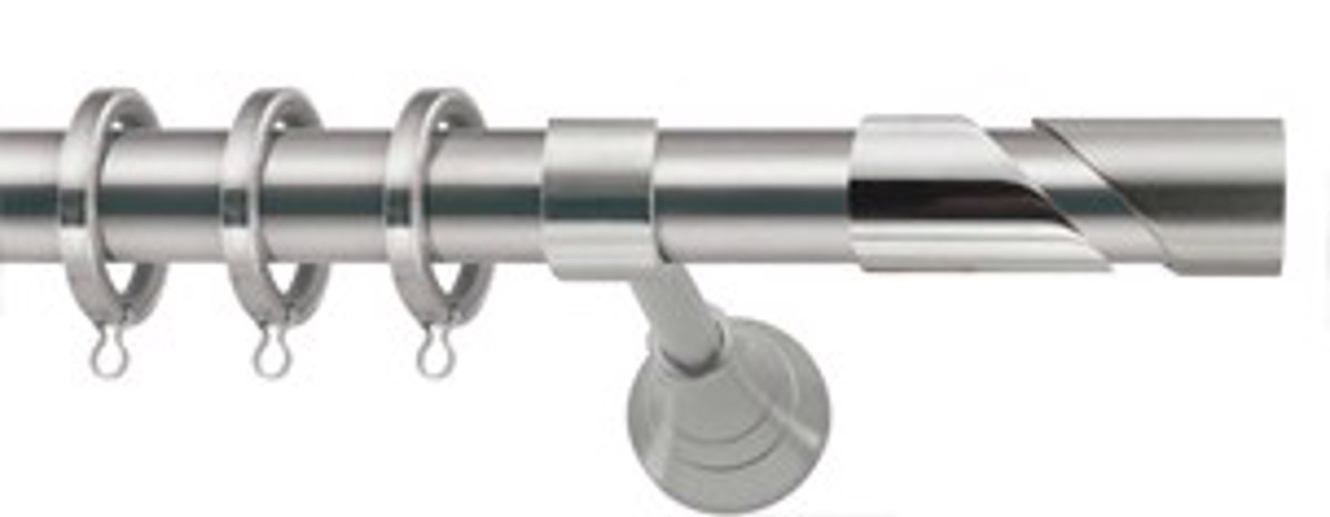Kourtinoxulo f25 inox m.faltso kyklos anoixto