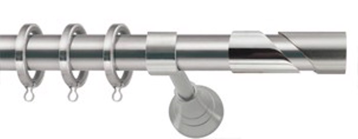 Kourtinoxulo f25 inox m.faltso kyklos anoixto