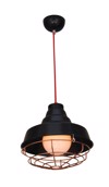 INART FOTISTIKO OROFIS METALLIKO ME PLEGA KOKKINO 30X110 APOLLO HL-221SG-1P LIGHTING HOME