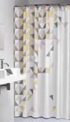  ufasmatini Kourtina Baniou sealskin Tangram Multi 1.80x2.00