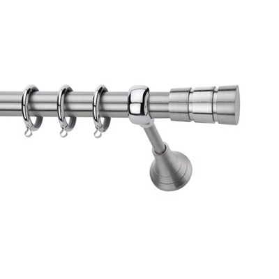 Κουρτινόξυλο φ25 inox Πάρος
