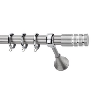 Κουρτινόξυλο φ25 inox m.porto