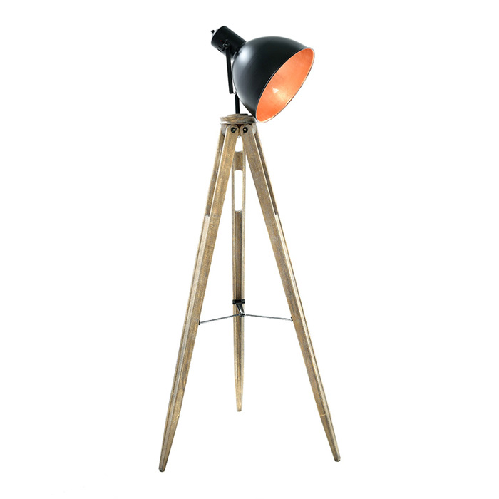 INART LAMPA EPIDAPEDIA METALLIKI XuLINI TRIPODAS E27 62X62X145 3-15-460-0001