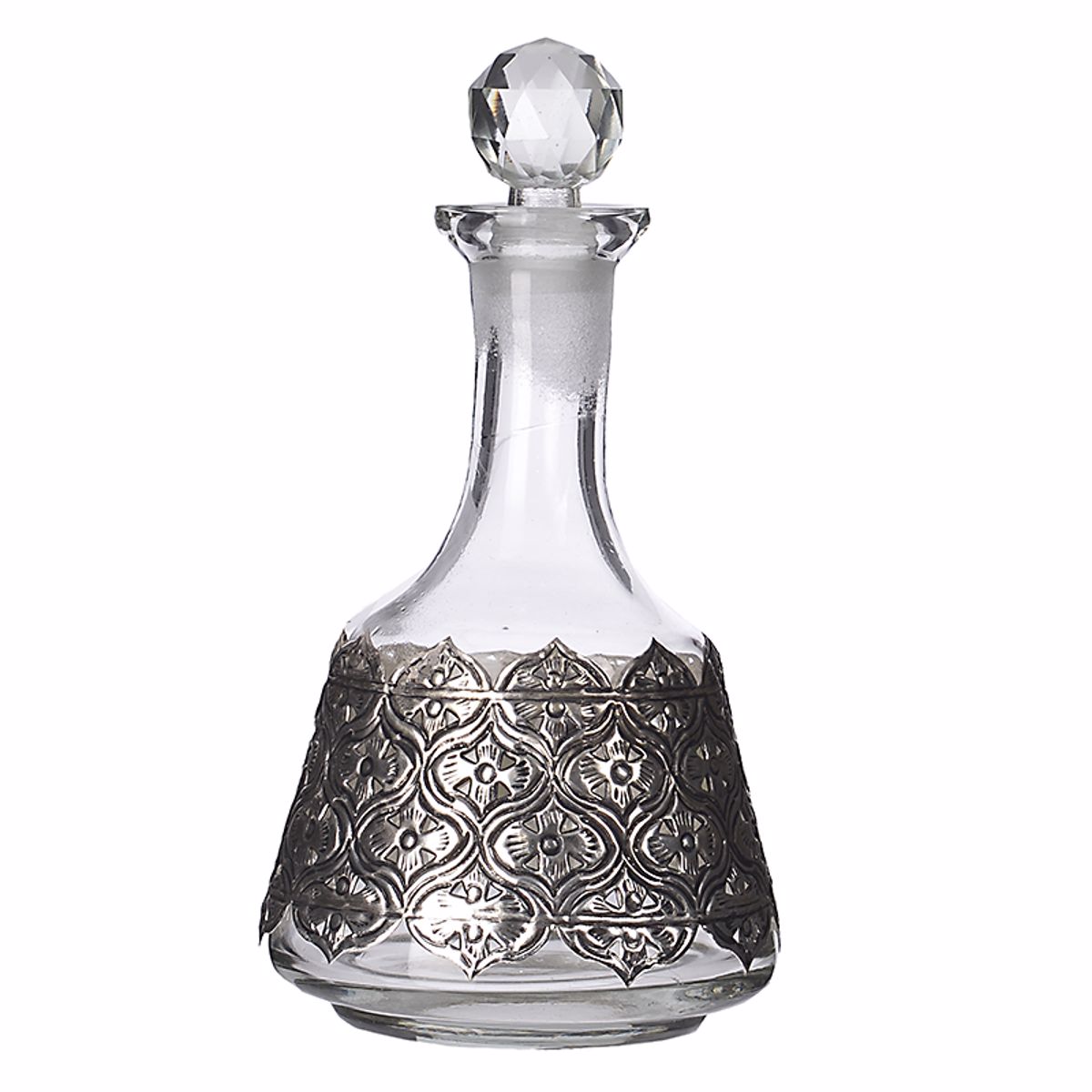 KARAFA GALINI ME ASIMI METALLIKO SXEDIO 13X13X24 3-70-085-0091 InArt