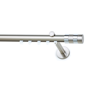 Σιδηρόδρομος μονός Φ25 ILIOS VICTORIA νίκελ σατινέ