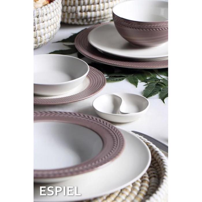 Δίσκος Στρογγυλός Ψάθινος L 45Χ45Χ3εκ KAG150 Espiel Diskos Strongulos Psathinos L 45X45X3ek KAG150 Espiel
