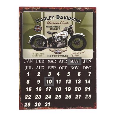 Μεταλλικό Ημερολόγιο Harley-Davidson 33εκ LOG413 Espiel