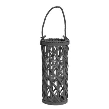 Φανάρι Ξύλινο Γκρι Κύλινδρος 50εκ LUX211 Espiel