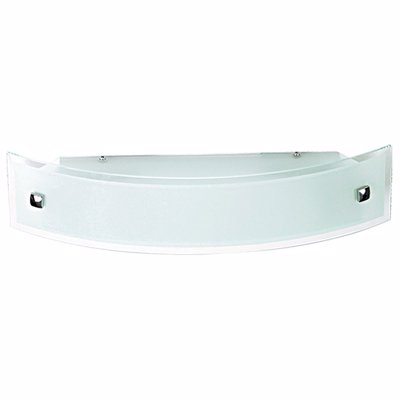 ARlight Απλίκα Τοίχου Γυαλί/Μέταλλο Wlt 5204-2 Λευκό 2Ε14 45Χ10 0303064