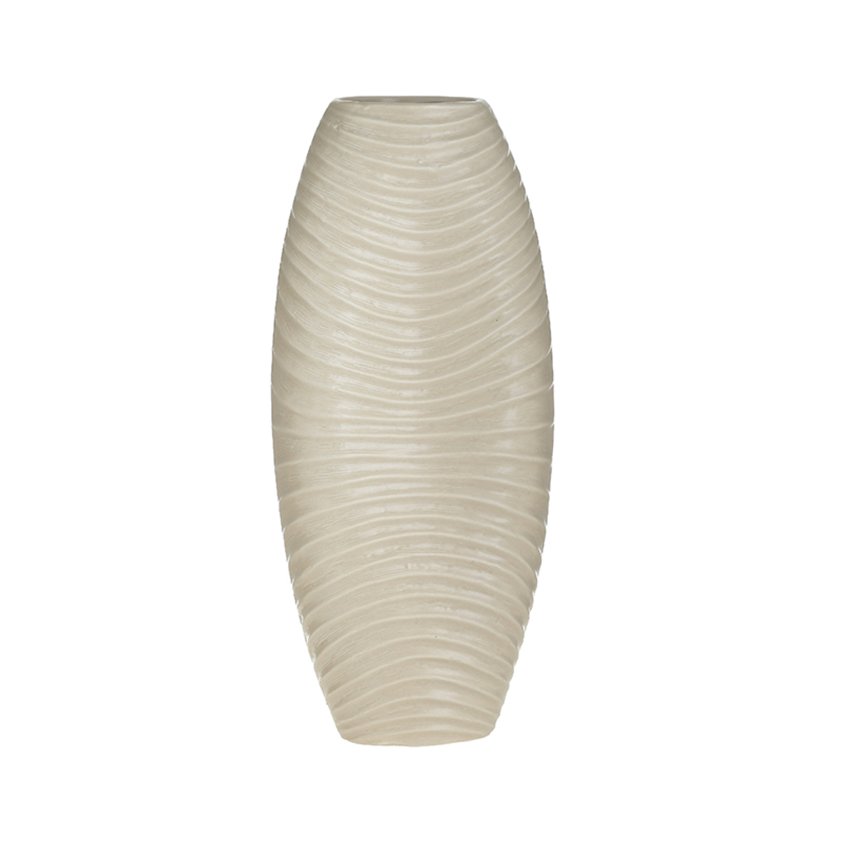 Inart Bazo Keramiko Krem 18X9X40 3-70-266-0062