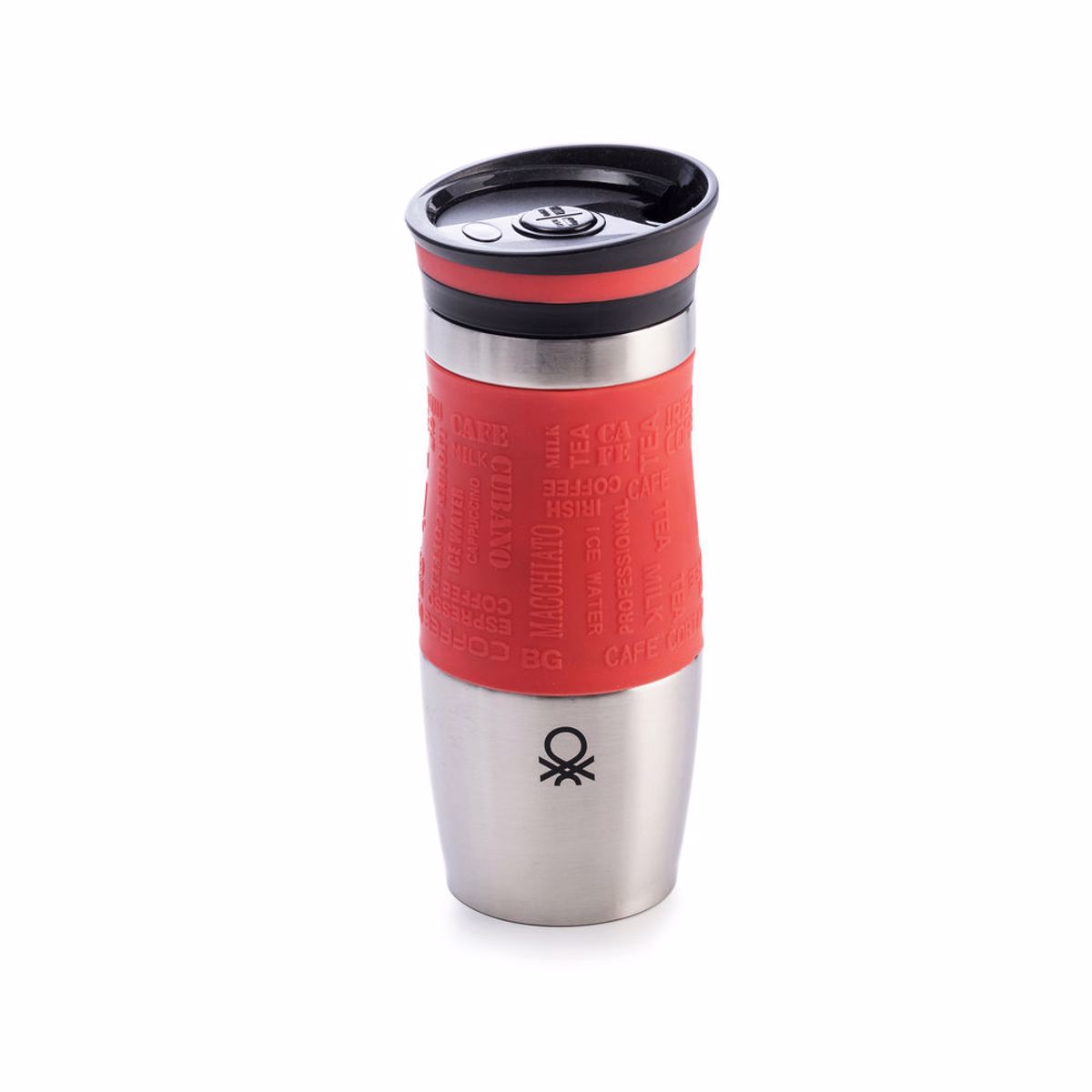 BENETTON Thermos Anoxeidoto 400ml RAINBOW BE-0298 RED BGBE000298