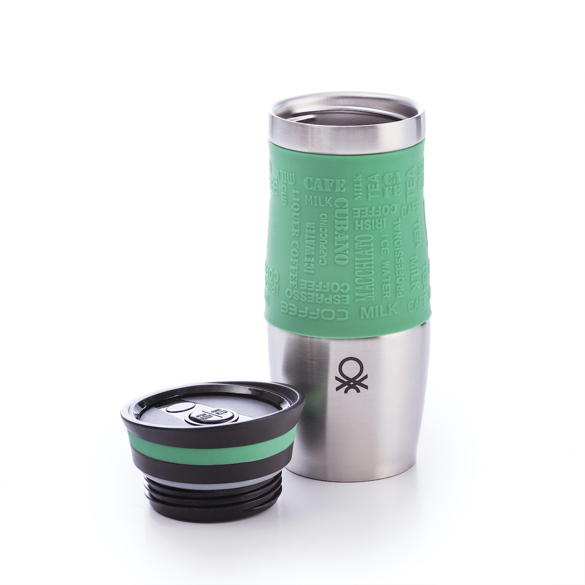 BENETTON Thermos Anoxeidoto 400ml RAINBOW BE-0299 GREEN BGBE000299