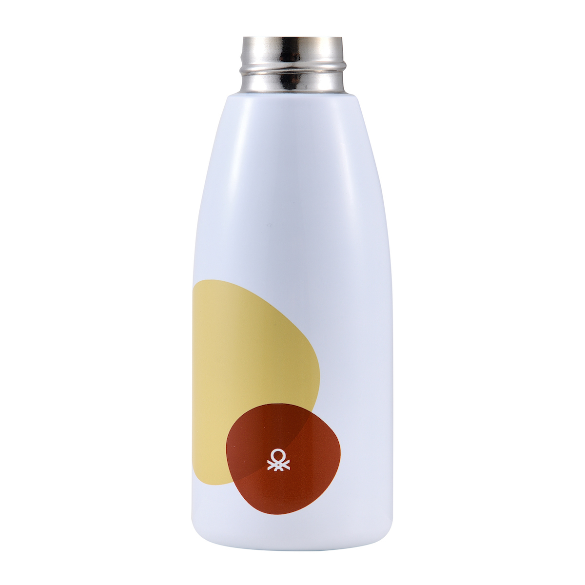 BENETTON Boukali Nerou Anoxeidoto Atsali 500ml Lefko/Mpez me Kafe Kapaki Safari BE-0895 BGBE000895