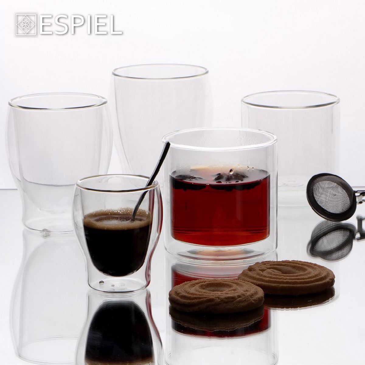 Potiri Diplotupo Kampulo Borosilicate 280ml 8.7X8.7X11ek JAB108K2 Espiel