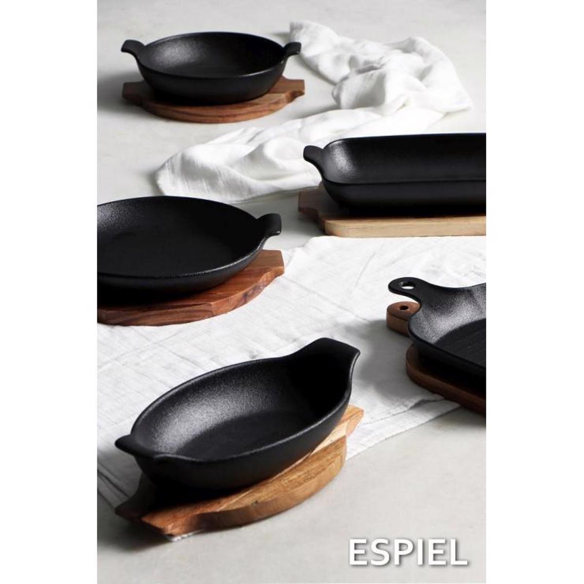 Sagnaki Obal Stoneware Mavro 24X12.8X5.8ek NOL120K4 Espiel