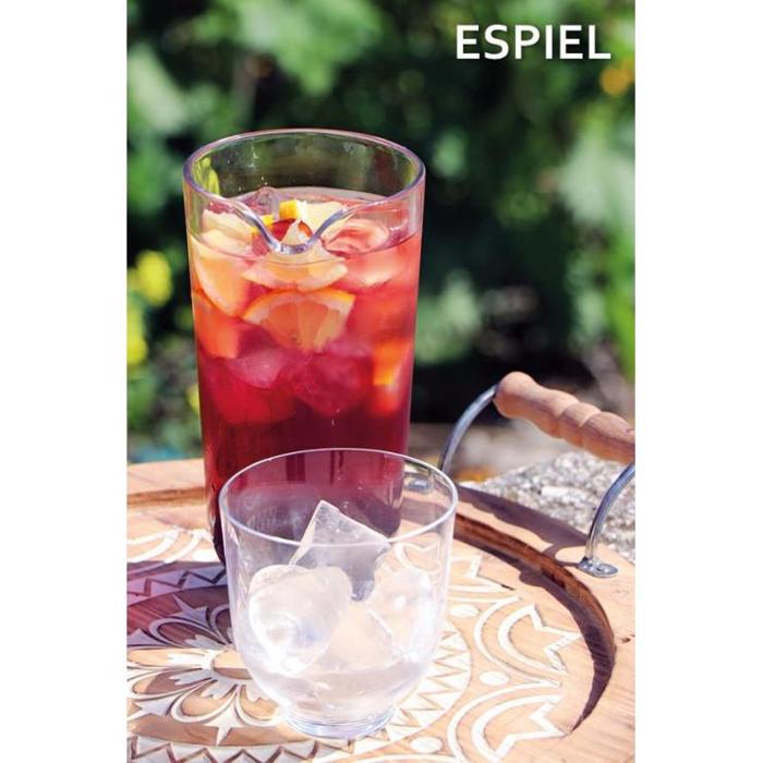 Σετ 4τμχ Nude Hepburn Mixing Glass 19Χ9.6εκ NU68279-4 Espiel Set 4tmx Nude Hepburn Mixing Glass 19X9.6ek NU68279-4 Espiel