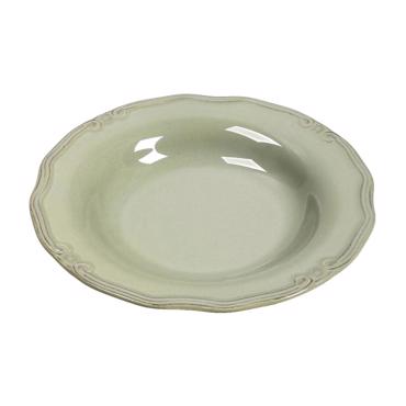 Πιάτο Βαθύ ''TIFFANY'' Φυστικί Stoneware Φ24x3.5cm RSL102K6 Espiel