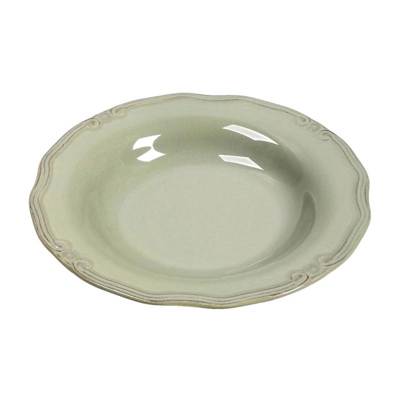 Piato Bathu ''TIFFANY'' Fustiki Stoneware F24x3.5cm RSL102K6 Espiel
