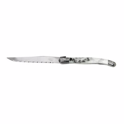 Μαχαίρι Steak Λευκή Λαβή Ss420 1.5mm 23εκ STK111K12 Espiel