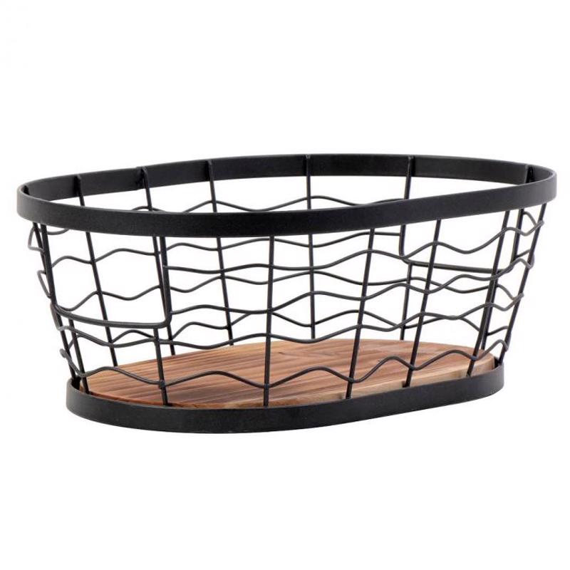 Kalathi Metalliko Mavro 36X25X13ek TAK108 Espiel