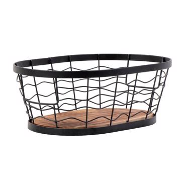 Καλάθι Μεταλλικό Μαύρο 30Χ21Χ11εκ TAK109 Espiel