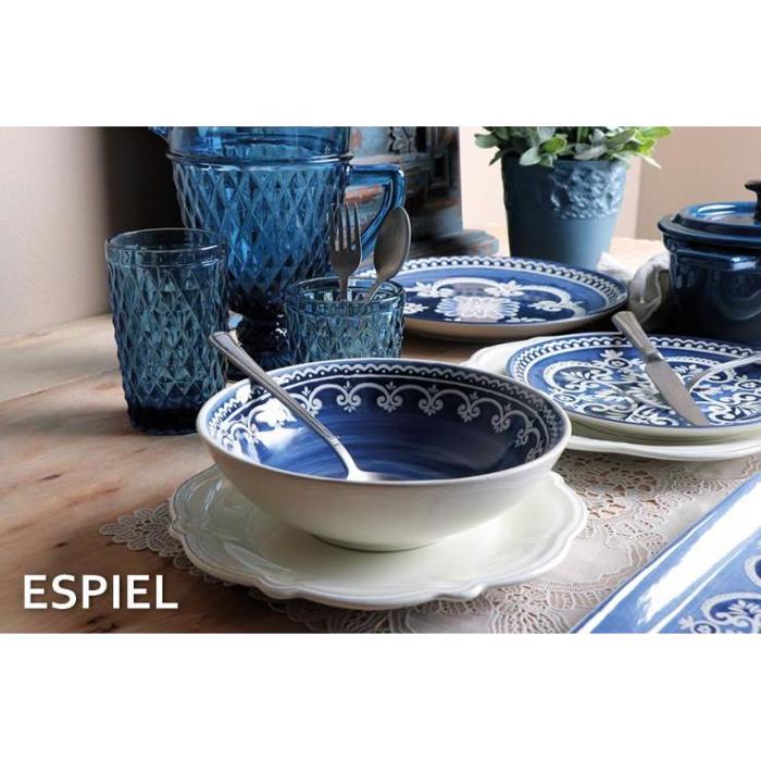 Ποτήρι Σωλήνας Μπλε 12.8εκ TIR108K6 Espiel Potiri Solinas Ble 12.8ek TIR108K6 Espiel