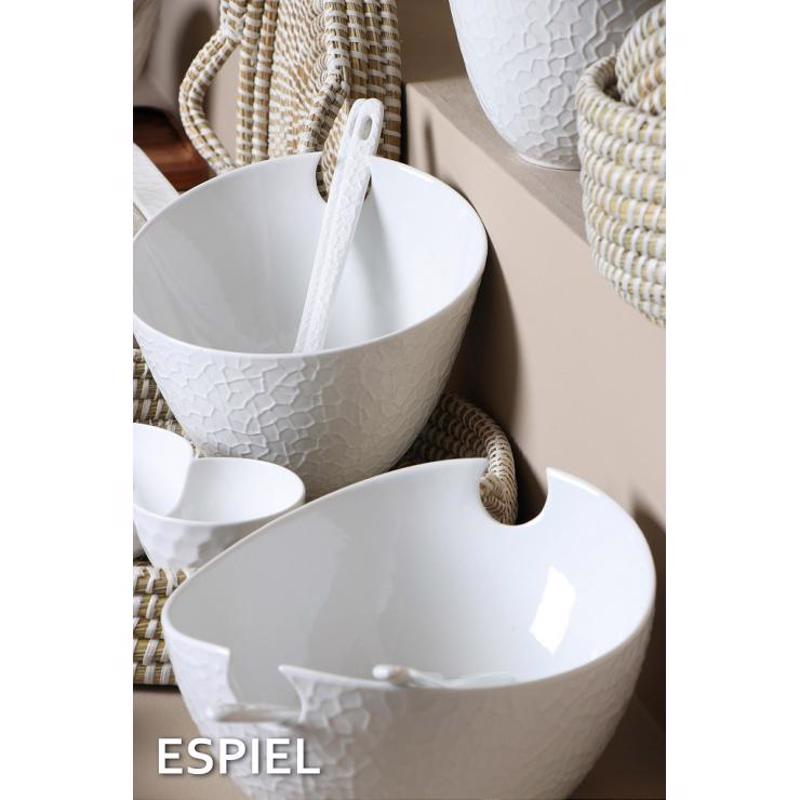 Lefko Strongulo Bol Tsalakomeno 20X20X17ek & 2 Koutales WEM702 Espiel