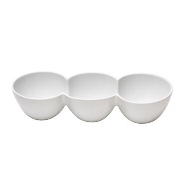 Μπωλ Τριπλό Λευκό 29.5εκ WEM802 Espiel